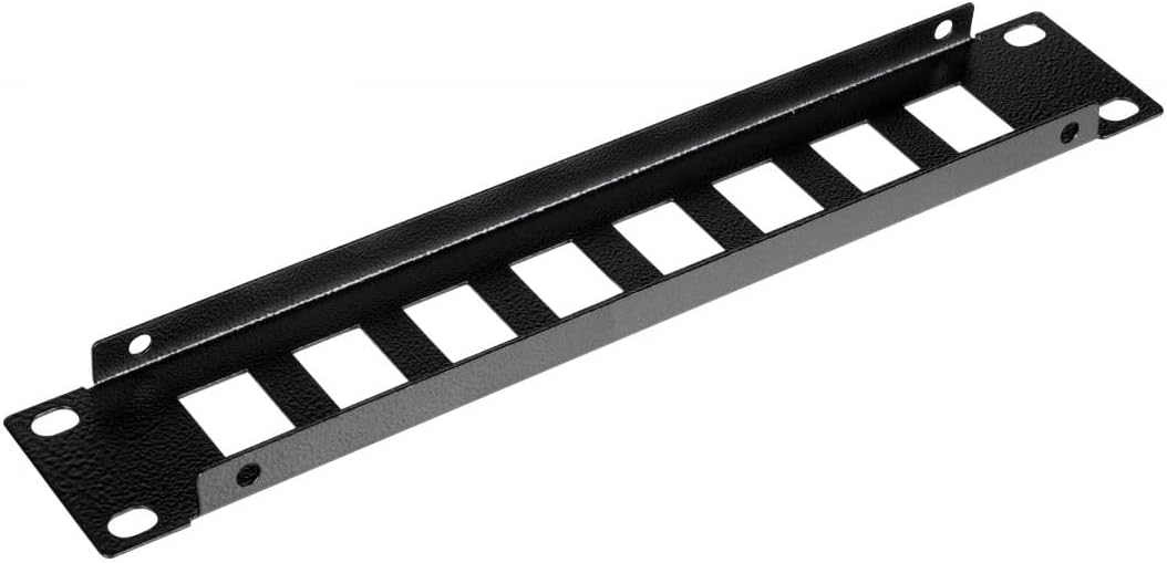 Equip Patchpanel 10 Mit Keystone Montage 1U, Schw