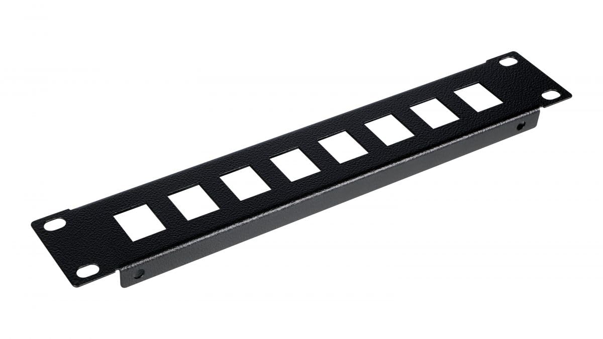 Equip Patchpanel 10 Mit Keystone Montage 1U, Schw