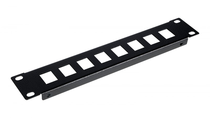 Equip Patchpanel 10 Mit Keystone Montage 1U, Schw