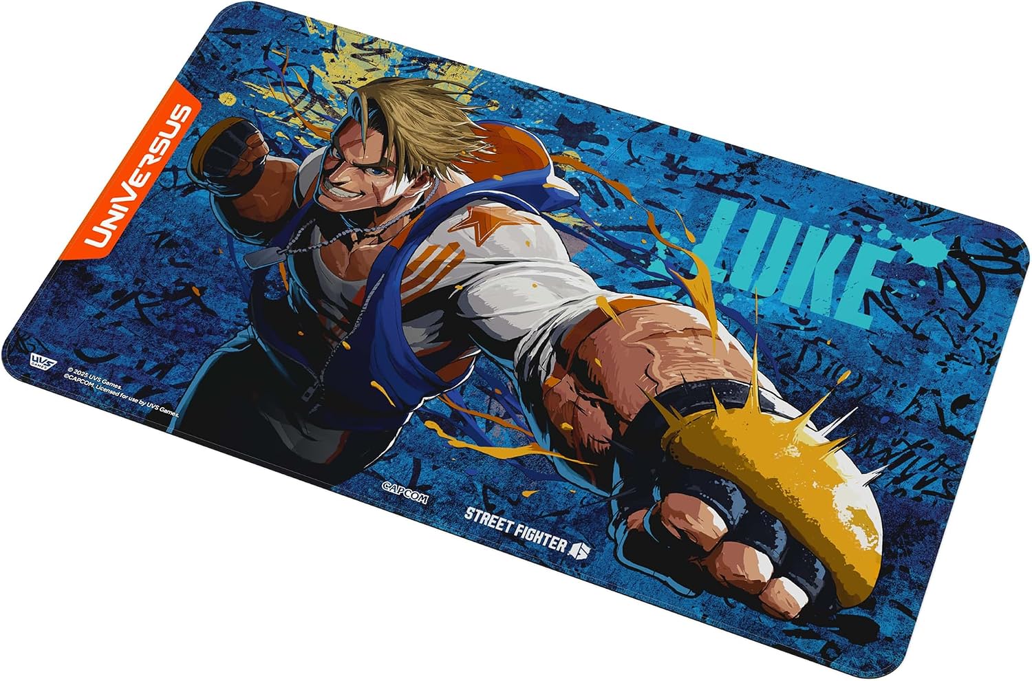 Uvs Street Fighter 6: Challenger Series Playmat - Luke