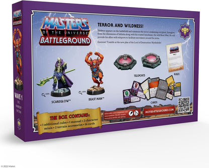 Archon Studio MOTU0018 Wave 1 Evil Warriors Faction Scareglow, Beast Man Accessories, Multicoloured