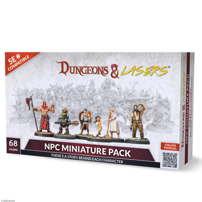 Dungeons & Lasers NPC Miniature Pack