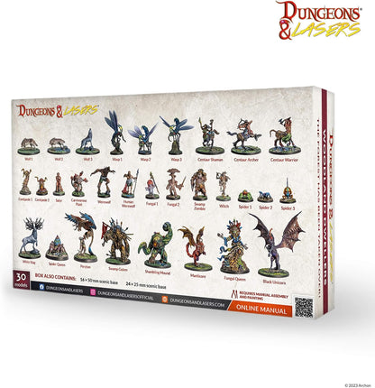 Dungeons & Lasers - Woodland Dwellers Figure Pack