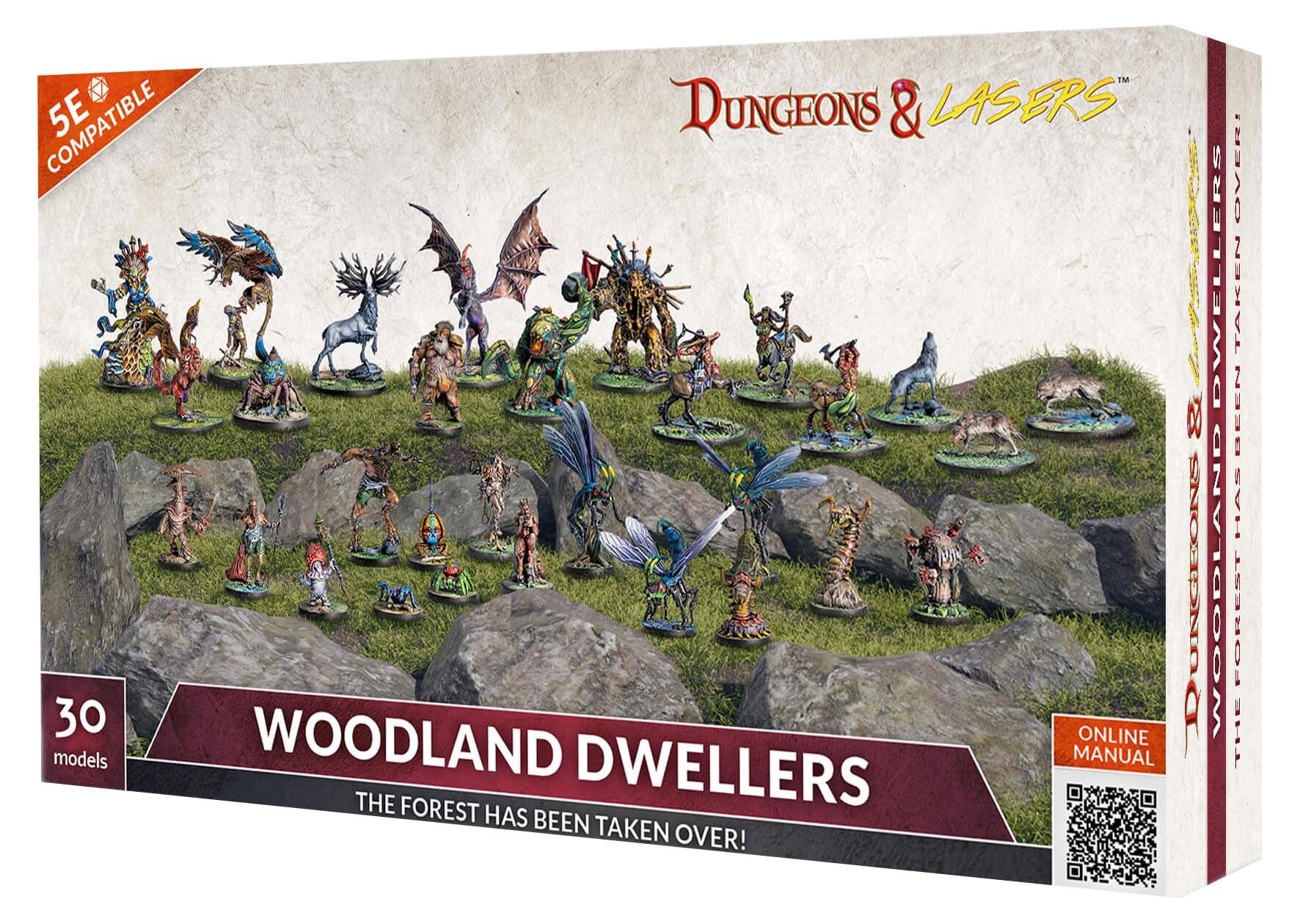 Dungeons & Lasers - Woodland Dwellers Figure Pack