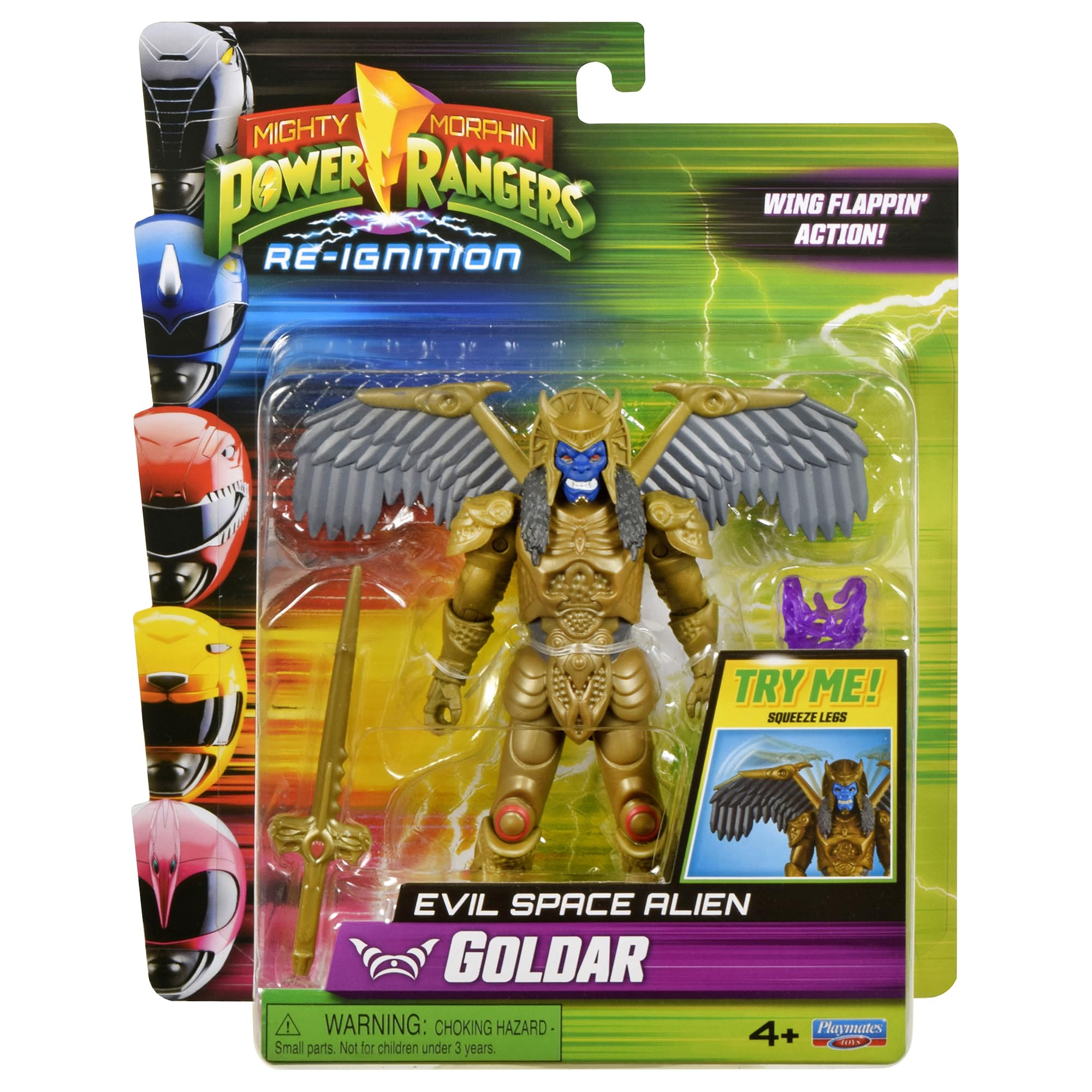 Power Rangers Mighty Morphin Re-Ignition - Goldar Action Figure. Collect all of your favorite Mighty Morphin toys now!