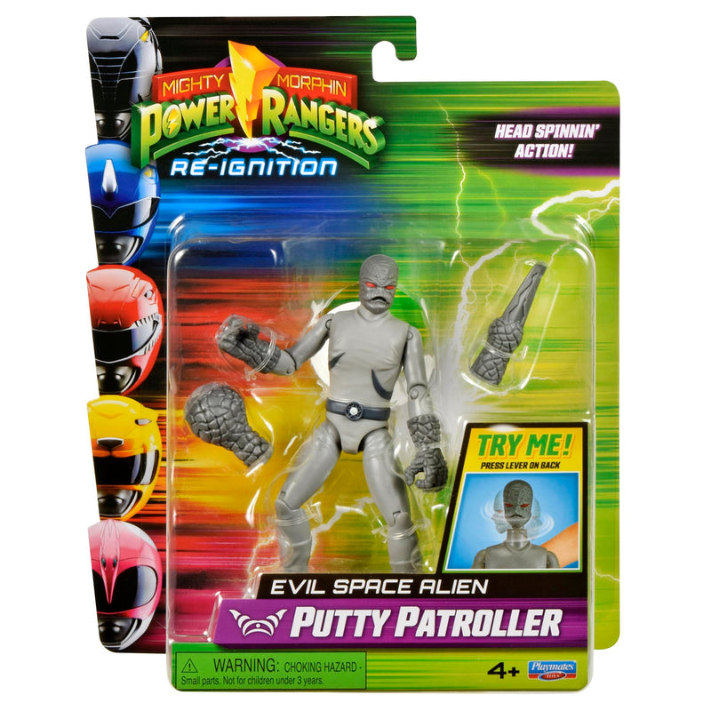 Mighty Morphin Power Rangers - Putty Patroller Actionfigur (Evil Space Alien