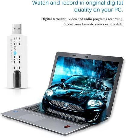 Reround USB 2.0 Digital DVB-T / T2 SDR + Dab + FM Receiver for HDTV TV Tuner
