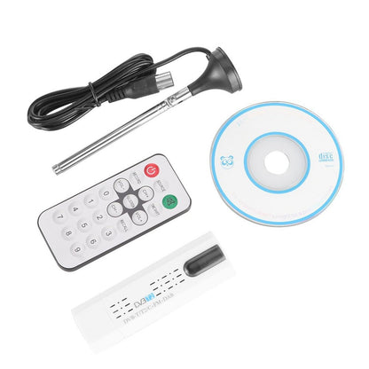 Reround USB 2.0 Digital DVB-T / T2 SDR + Dab + FM Receiver for HDTV TV Tuner