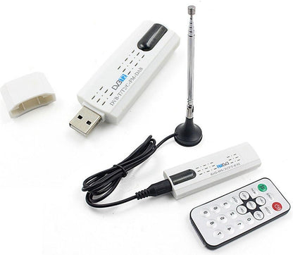 Reround USB 2.0 Digital DVB-T / T2 SDR + Dab + FM Receiver for HDTV TV Tuner