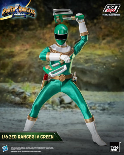 Power Rangers Zeo: FigZero Zeo Ranger IV Green 1:6 Scale Action Figure