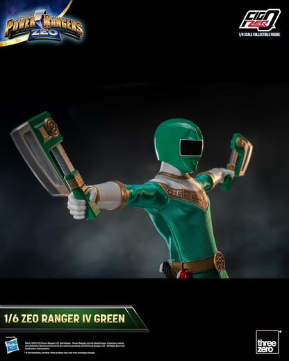 Power Rangers Zeo: FigZero Zeo Ranger IV Green 1:6 Scale Action Figure