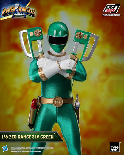Power Rangers Zeo: FigZero Zeo Ranger IV Green 1:6 Scale Action Figure