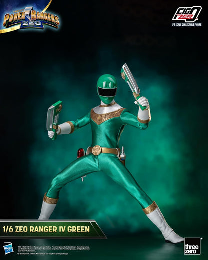 Power Rangers Zeo: FigZero Zeo Ranger IV Green 1:6 Scale Action Figure