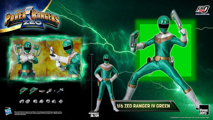 Power Rangers Zeo: FigZero Zeo Ranger IV Green 1:6 Scale Action Figure