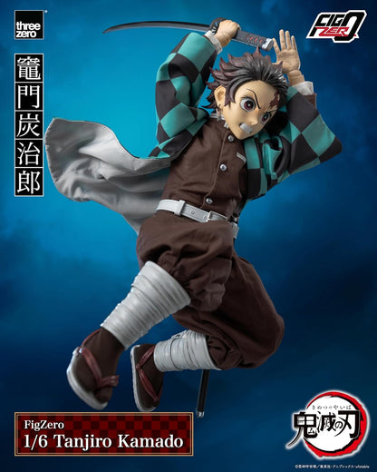 threezero Demon Slayer: FigZero Tanjiro Kamado 1:6 Scale Action Figure