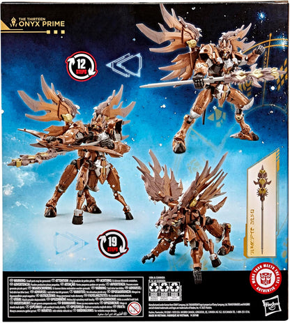 Transformers Age of the Primes Leader Class The Thirteen Onyx Prime Action Figure