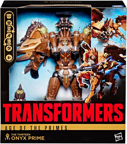 Transformers Age of the Primes Leader Class The Thirteen Onyx Prime Action Figure