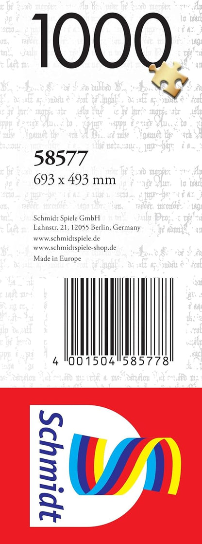 Schmidt Spiele 58577 Thomas Kinkade, Wizarding World, Harry Potter, Hogwarts Castle, 1000 Teile Puzzle