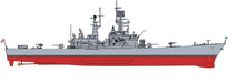 1/700 U.S. Navy USS Arkansas CGN-41 nuclear missile cruiser (japan import
