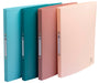 Exacompta - Ref 54270E - Pack of 4 Skandi Soft Binders - Recycled PP - 2 Round Rings - 20mm Spine - External Size: 32x25cm - File Format A4-4 Assorted Colours