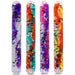 Playlearn SMGT4 Sensory Small Clear Durable Tubes Age 3+ in Shatter-Proof Plastic Filled with Swirling Liquid and Glitter in Bright Colours, Multicolor, Medium