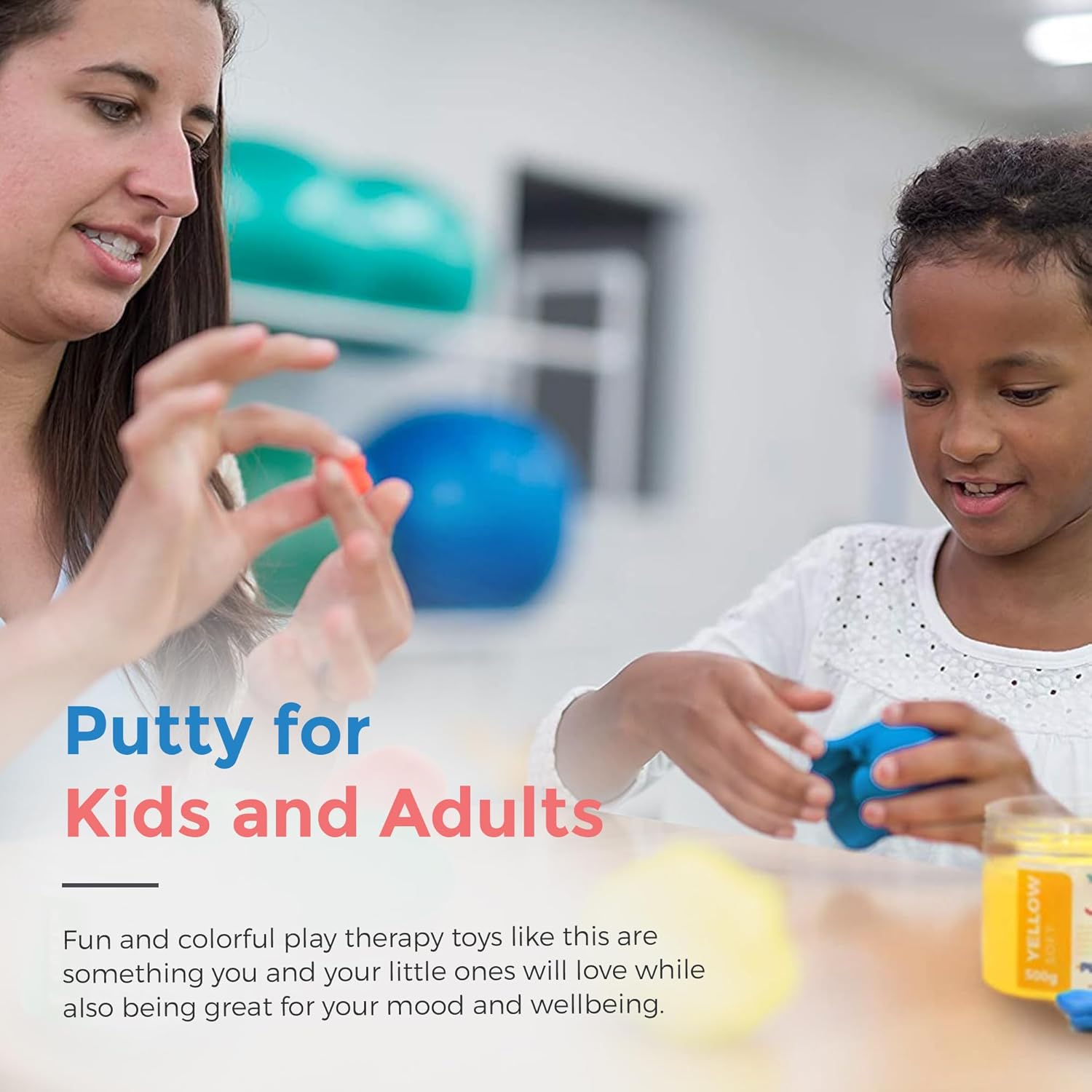 Therapy Putty 5Resistance Levels Ast
