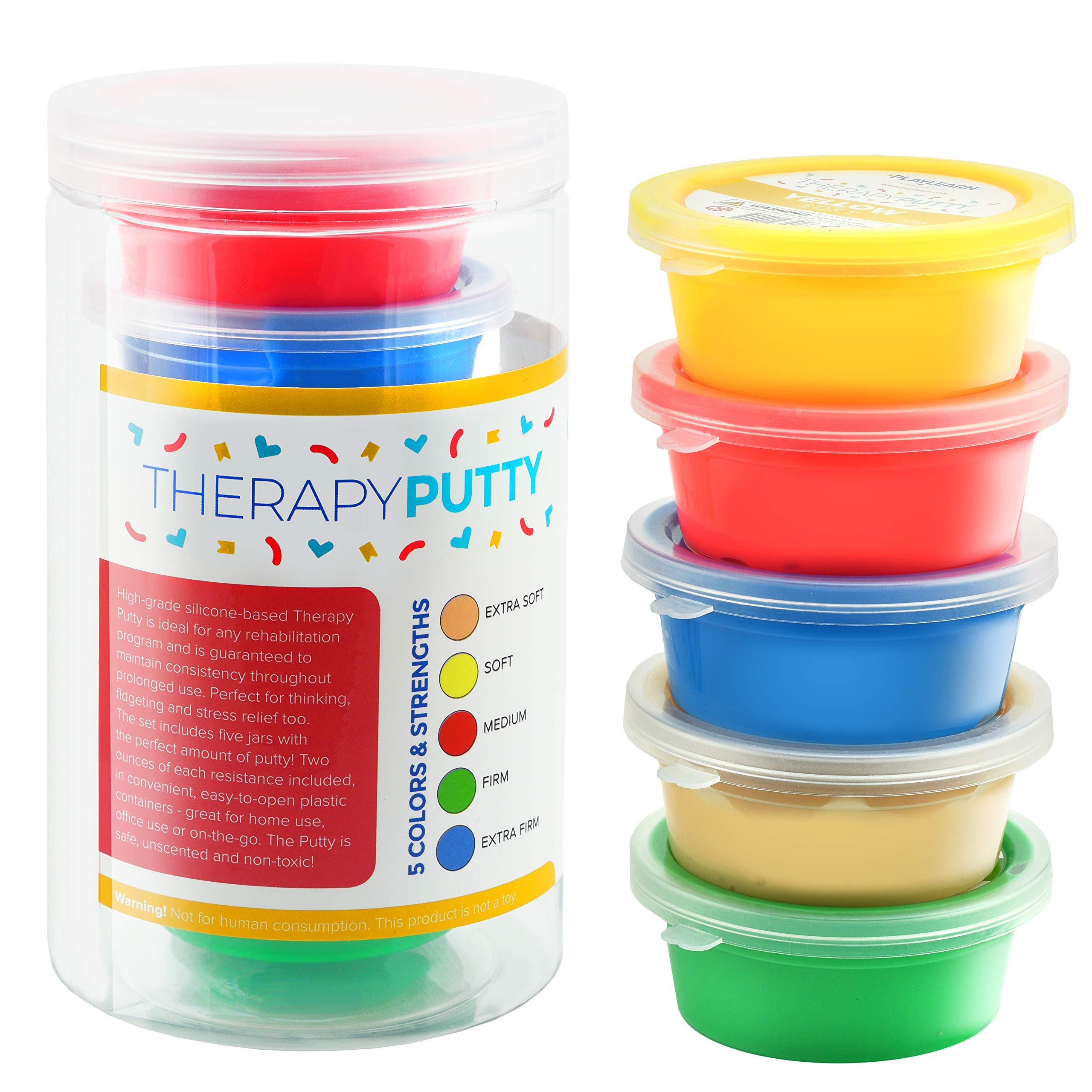 Therapy Putty 5Resistance Levels Ast