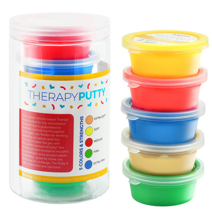 Therapy Putty 5Resistance Levels Ast