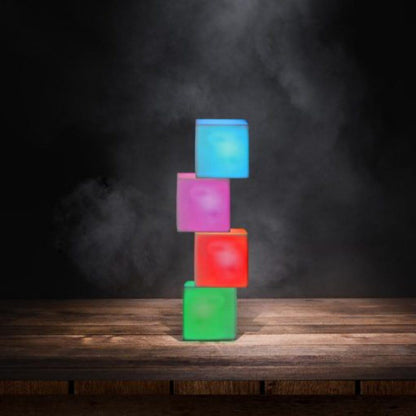 Light Up Led Mood Cube Light Pk4