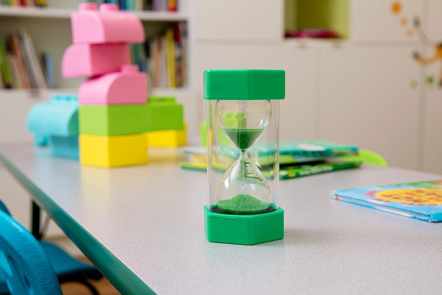 Playlearn Sand Timer, Green, 1 Minutes