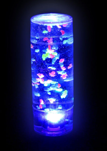 Playlearn Light Up Fish Aquarium Toy Lamp - Small Handheld Sensory Light-Up Toy/Tool Special Needs & Educational Equipment, Assorted Colours