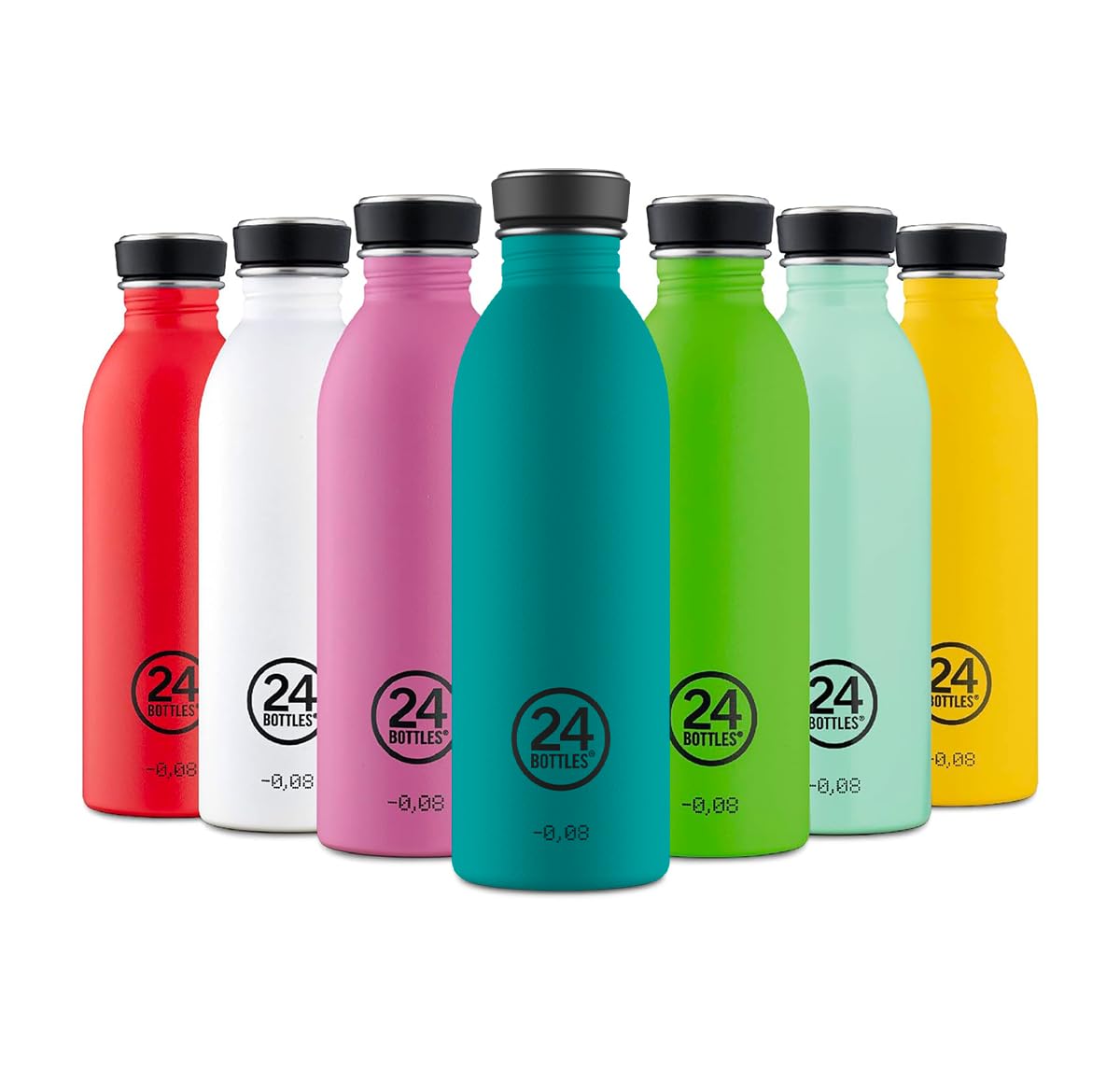 24Bottles Urban bottle 500ml Daily usage Black,Blue Stainless steel