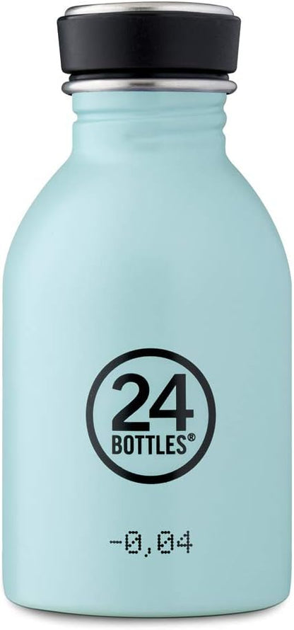 24Bottles Urban Bottle, Hot Red, 250 ML, Stainless Steel Reusable Bottle
