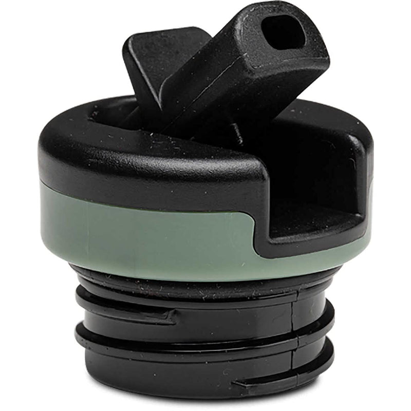 24Bottles Stainless Steel Bottle Sport Lid - Light Green, 19 cm, Spillproof, Leakproof, 1 unit