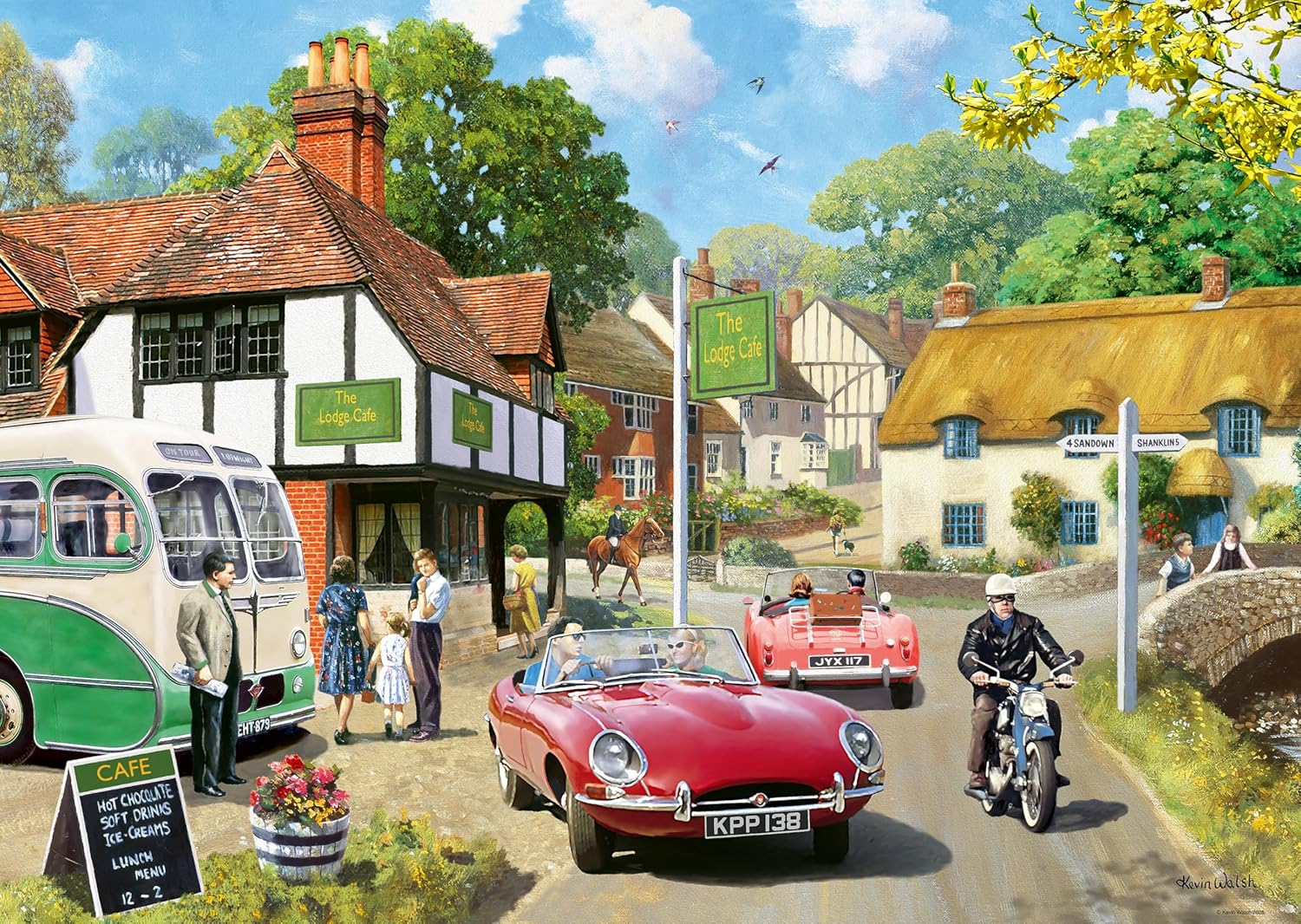 Ravensburger Leisure Days No.12: Roadside Stop 1000 piece Jigsaw Puzzle for Adults and Kids Age 12 and Up