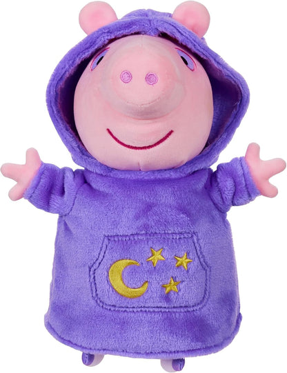 Peppa Pig Sleepy Time Peppa, Talking Soft Toy, Gift for Boy or Girl