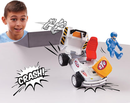 Smash and Crash Buggy Break apart stunt set with ejectable parts toys Stunt toys