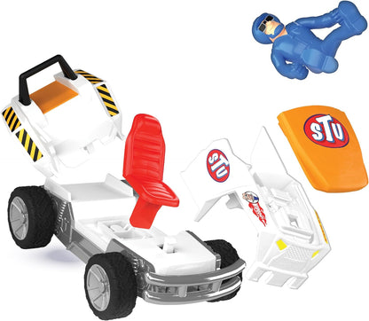 Smash and Crash Buggy Break apart stunt set with ejectable parts toys Stunt toys