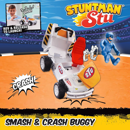 Smash and Crash Buggy Break apart stunt set with ejectable parts toys Stunt toys