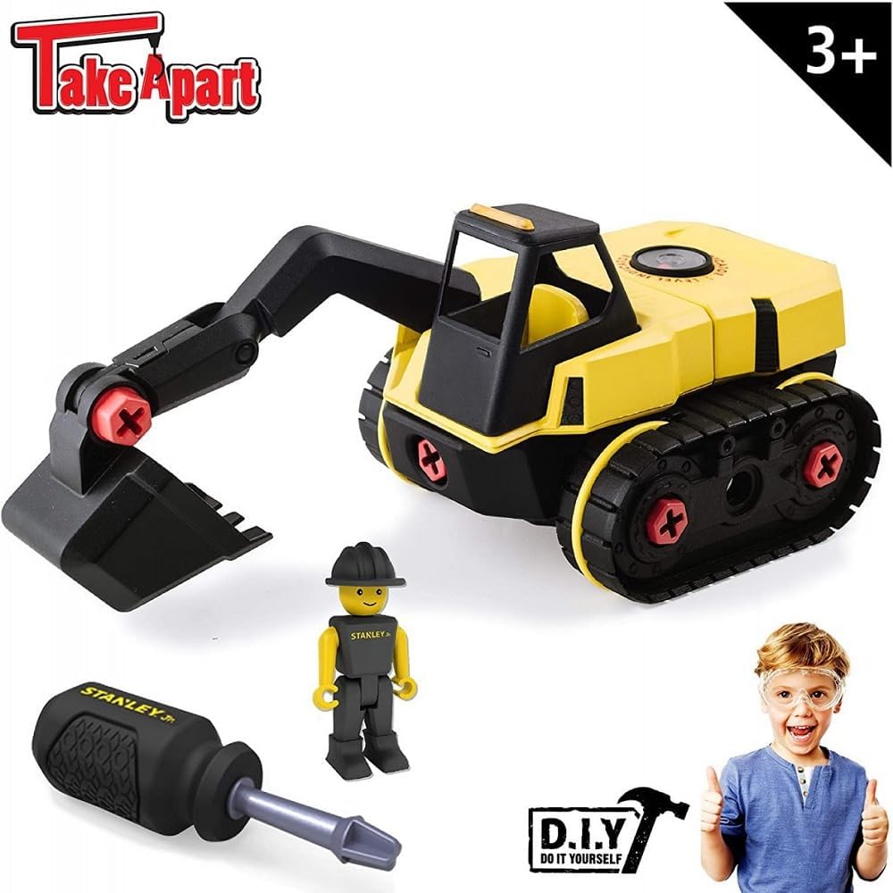 Stanley Jr TT007-SY Take a Part: Excavator