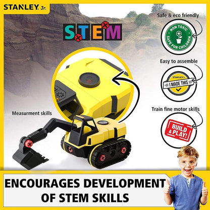 Stanley Jr TT007-SY Take a Part: Excavator