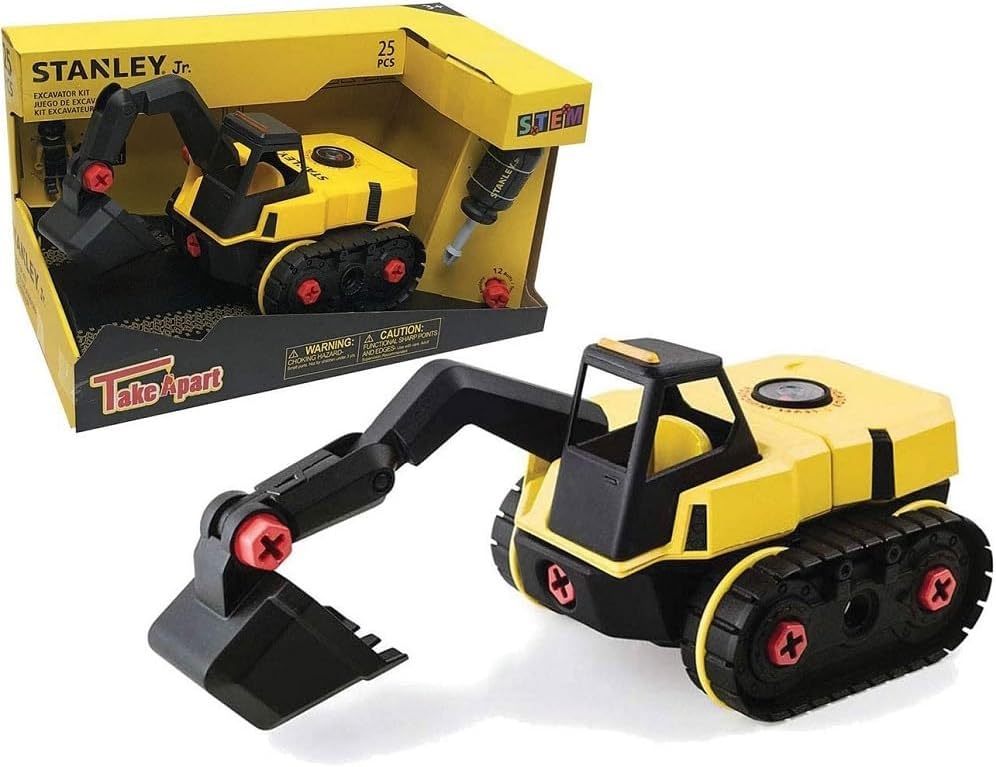 Stanley Jr TT007-SY Take a Part: Excavator