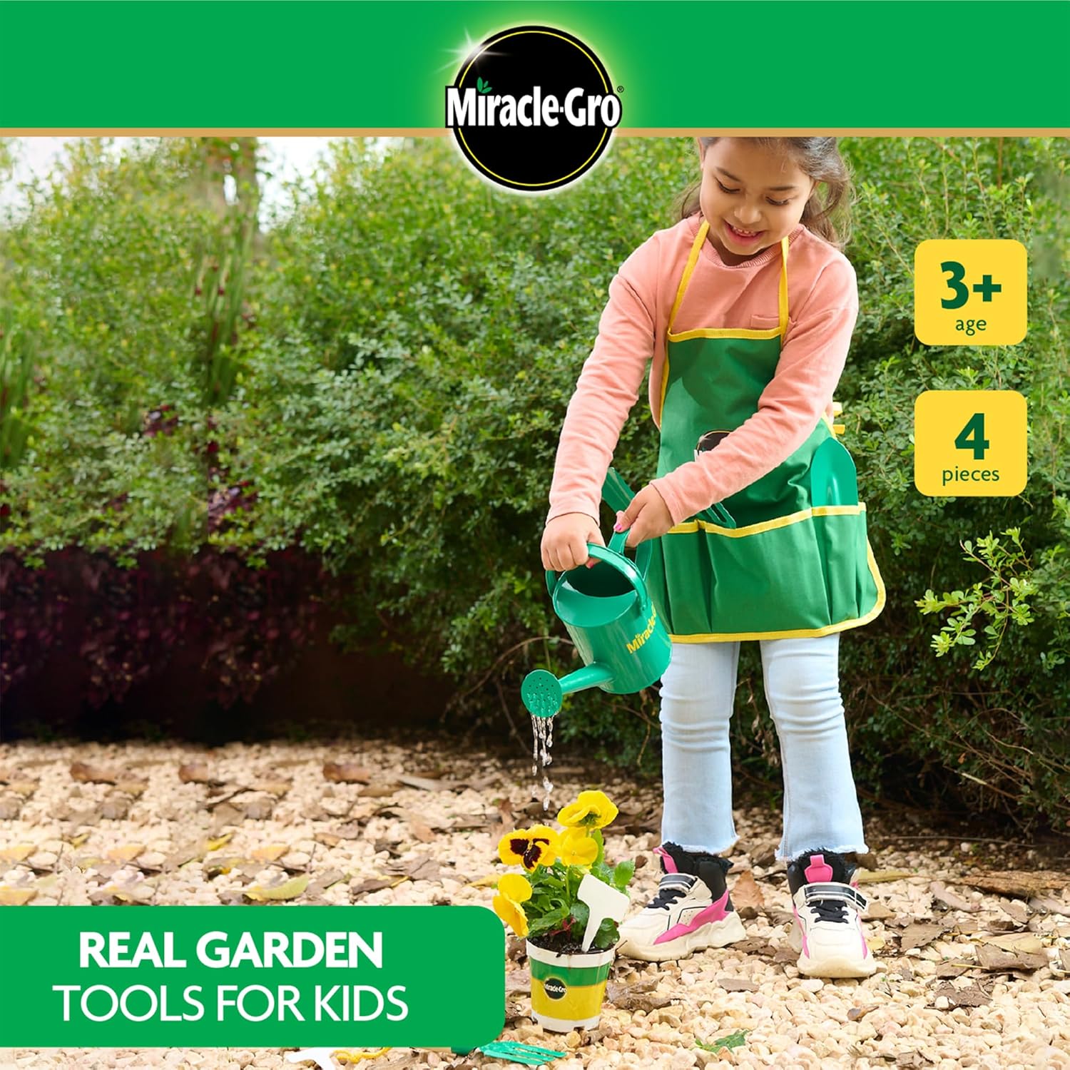 Miracle Gro Kids 4 Piece Garden Toolset