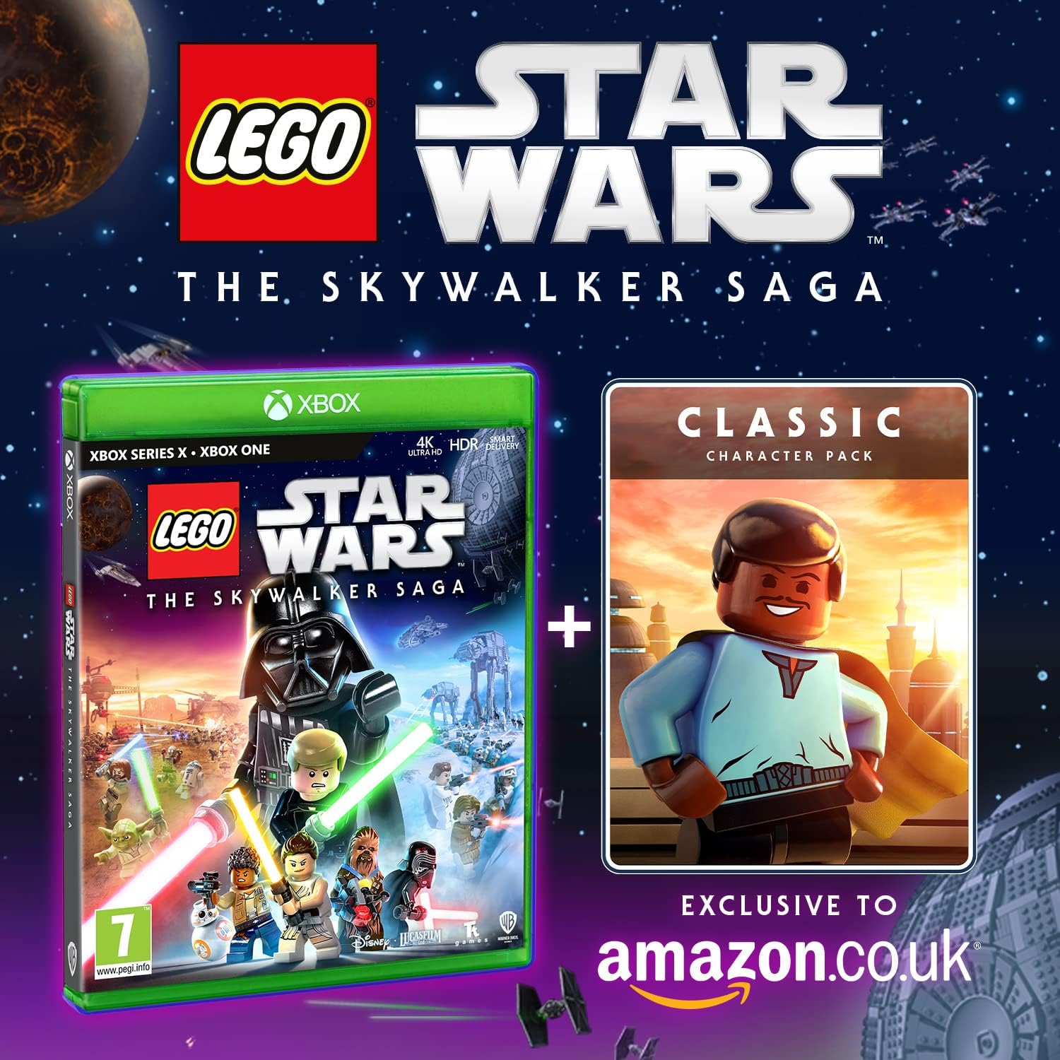 LEGO Star Wars: The Skywalker Saga Classic Character DLC Edition (Amazon.co.uk Exclusive) (Xbox One/Xbox Series X