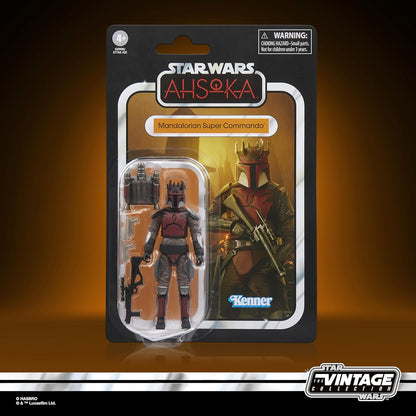 Star Wars The Vintage Collection Mandalorian Super Commando, Star Wars: Ahsoka Action-Figur (Skala 9,5 cm