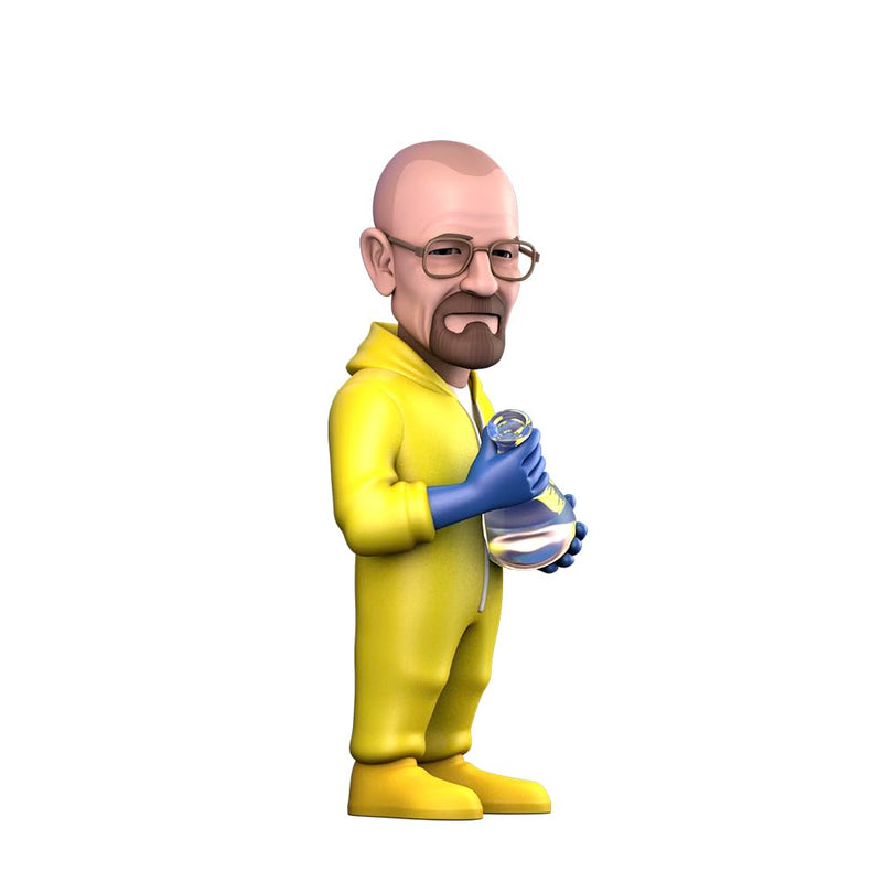 MINIX Bandai Sammelfigur, 12 cm, Breaking Bad, Walter White Heinserberg, Sammlerstücke für Ausstellung, Geschenkidee, Spielzeug für Kinder und Erwachsene, TV-Fans (MN18901