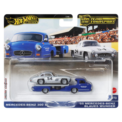 Hot Wheels - Team Transport Culture Die-Cast Cars, Mercedes-Benz (Hvr48)