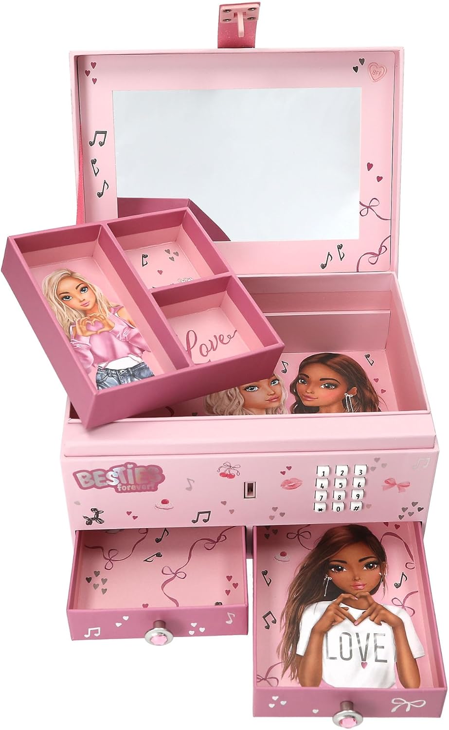 Topmodel - Topmodel Jewellery Box With Code And Sound - My Bff - Pale Purple