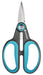 GARDENA HerbCut: stainless steel herb scissors for cutting herbs with woody stems, 52 mm blades, handles made from recycled plastic, with leaf stripper for herbs like rosemary (12214-20