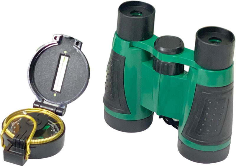 Nature Explore Binoculars and Compass Set